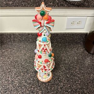 Cupcakes And Cashmere Gingerbread Candy Tree Christmas Decor